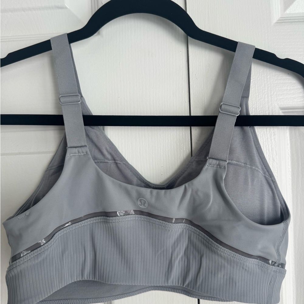 Lululemon Athletica Gray Performance Sports Bra
